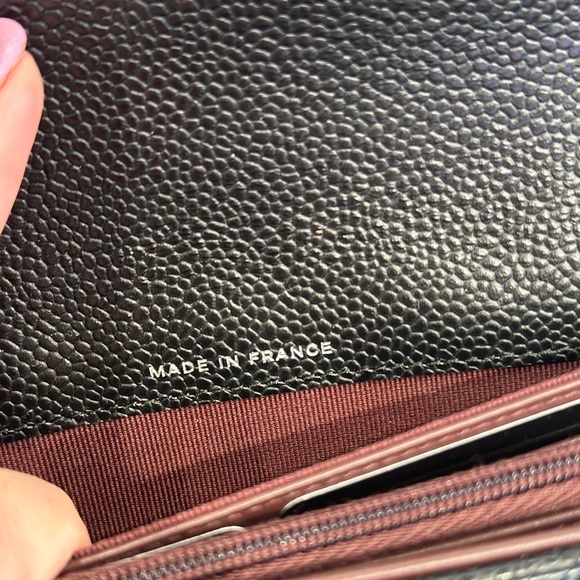CHANEL Caviar Quilted Large Gusset Flap Wallet Black - Picture 15 of 15